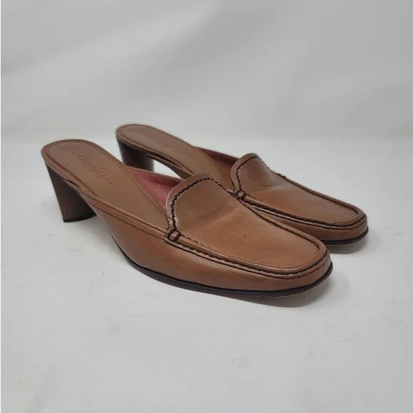 Cole Haan | Shoes | Cole Haan Mules Size 9 Stitch Detail  display picture 1